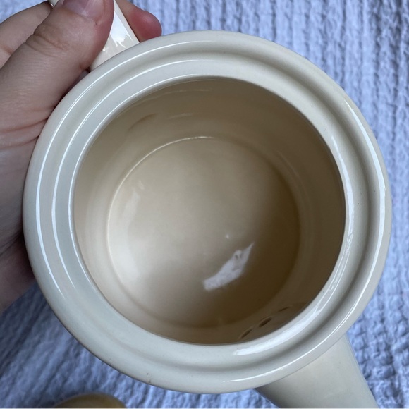 Vintage Sadler teapot stonewear buttercup & daisy print groovy MCM - Picture 15 of 15